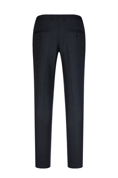 Lacivert Slim Fit Yandan Cep Kumaş Pantolon - 3