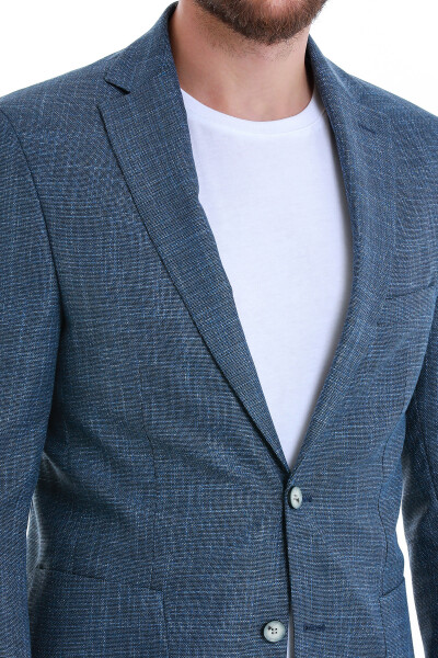 Mavi Comfort Fit Mono Yaka Klasik Ceket - 6
