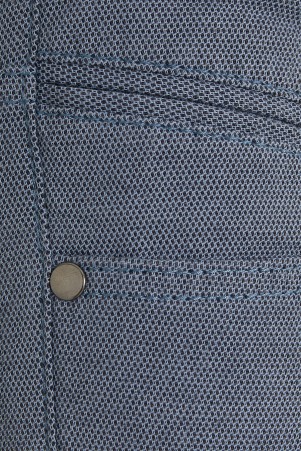 Mavi Regular Fit Desenli Pamuklu 5 Cep Kanvas Pantolon - Thumbnail