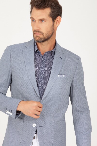 Mavi Slim Fit Spor Ceket - 3
