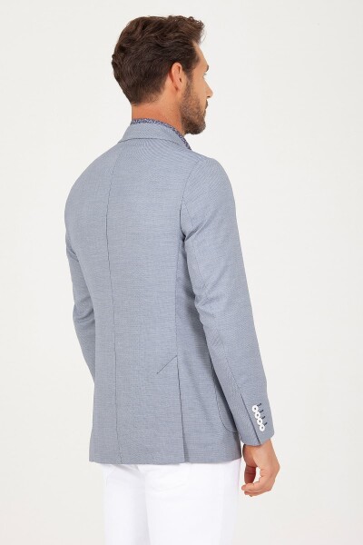 Mavi Slim Fit Spor Ceket - 4