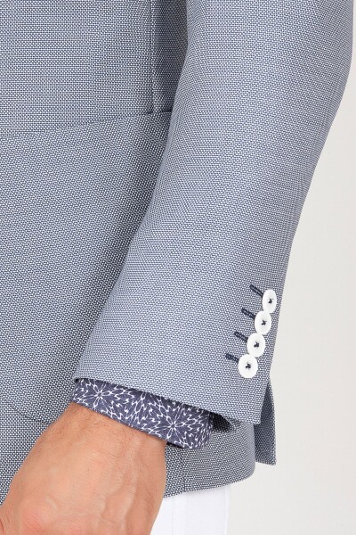 Mavi Slim Fit Spor Ceket - 6