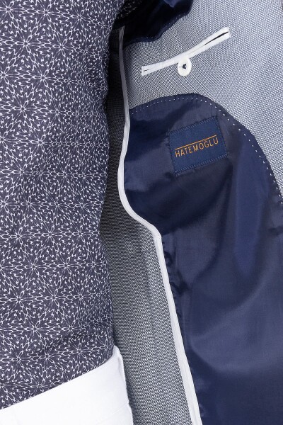 Mavi Slim Fit Spor Ceket - 7