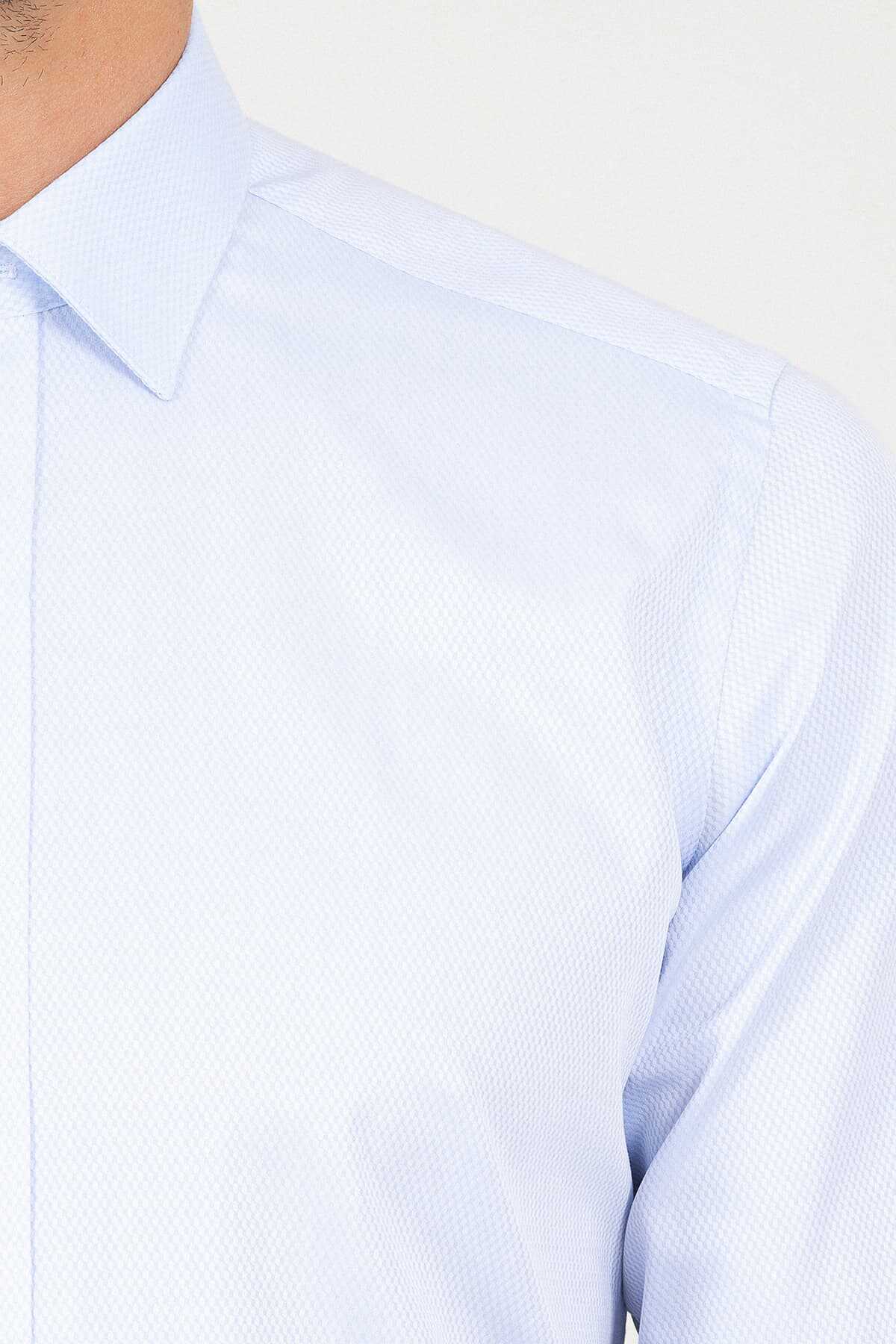 Mavi Regular Fit Buz si Gömlek - 4