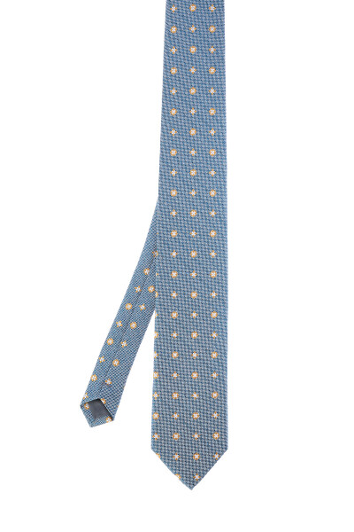 Mavi Desenli Kravat - 2
