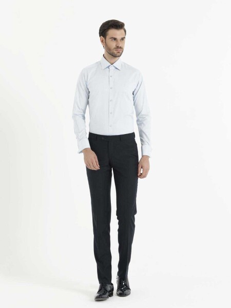 Mavi Slim Fit Gömlek - 2