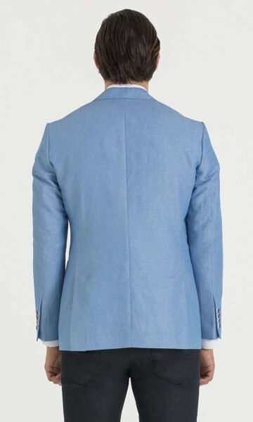 Mavi Slim Fit Ceket - Thumbnail