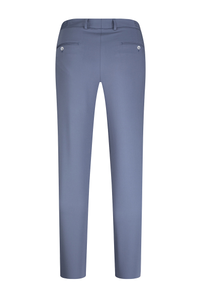 Mavi Rahat Kesim Yancan Cepli Jogger Pantolon - 3