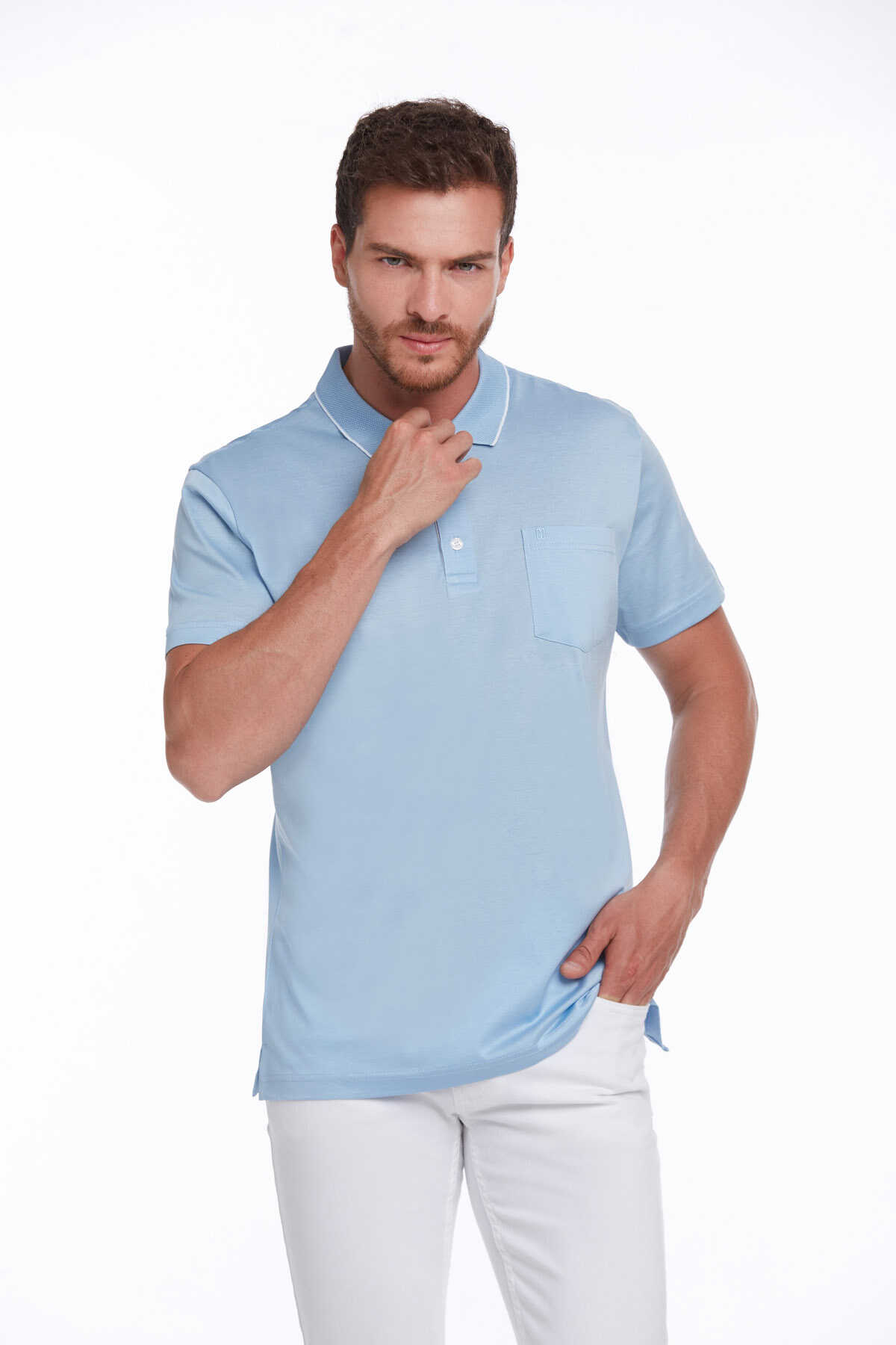 Mavi Regular Fit Merserize Polo Yaka %100 Pamuk Tişört - 2