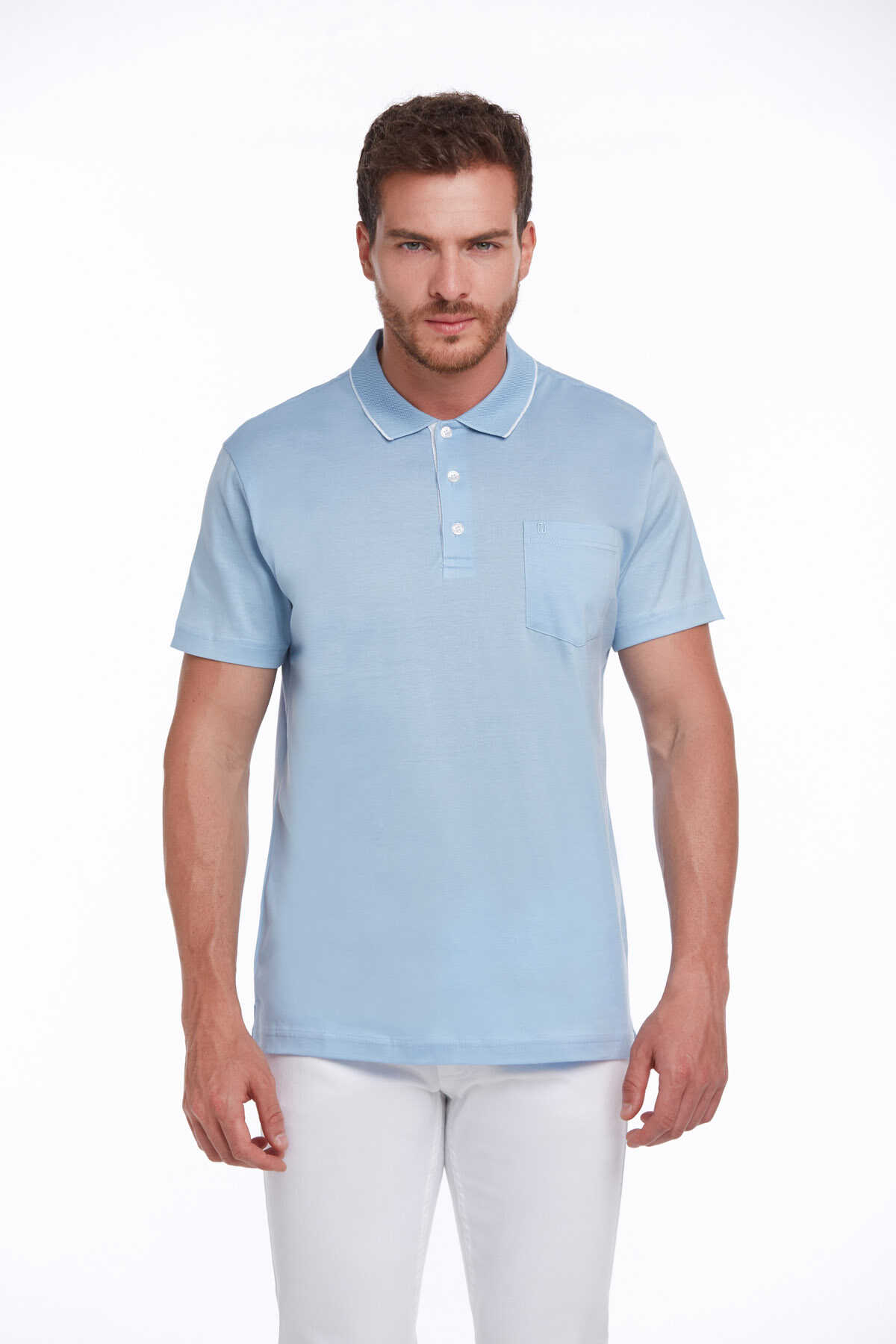 Mavi Regular Fit Merserize Polo Yaka %100 Pamuk Tişört - 3