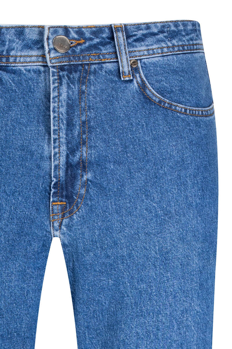 Mavi Regular Fit 5 Cep Pamuk Kot Pantolon - Saykı (1)