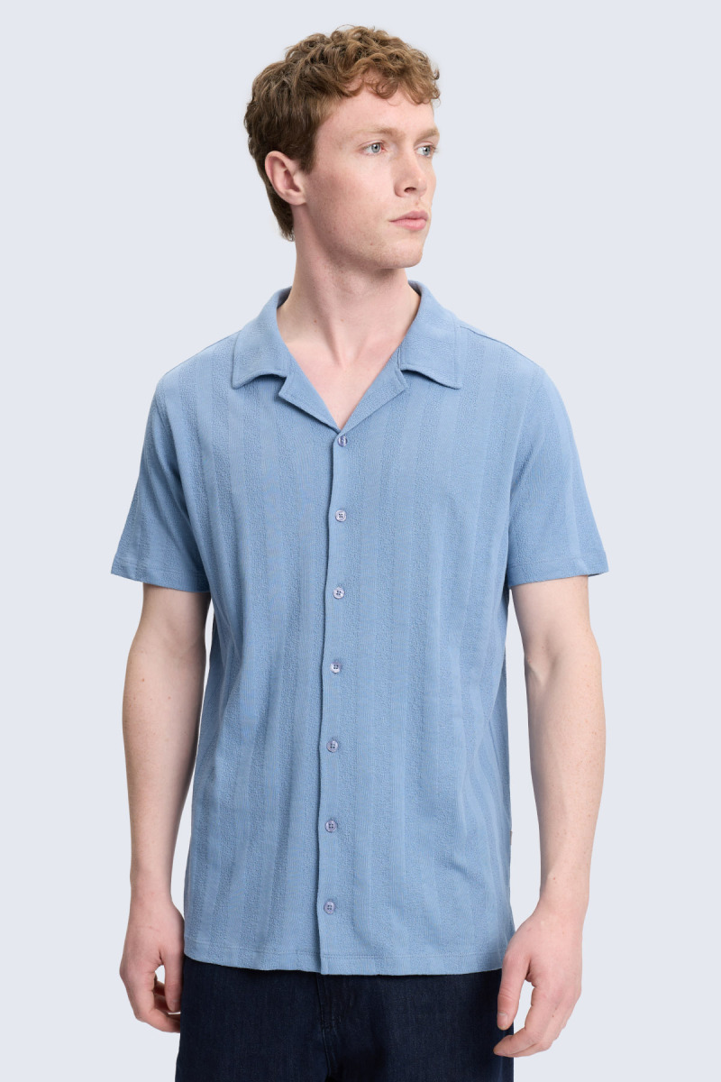 Mavi Regular Fit Apaş Yaka 100% Pamuk Casual Gömlek