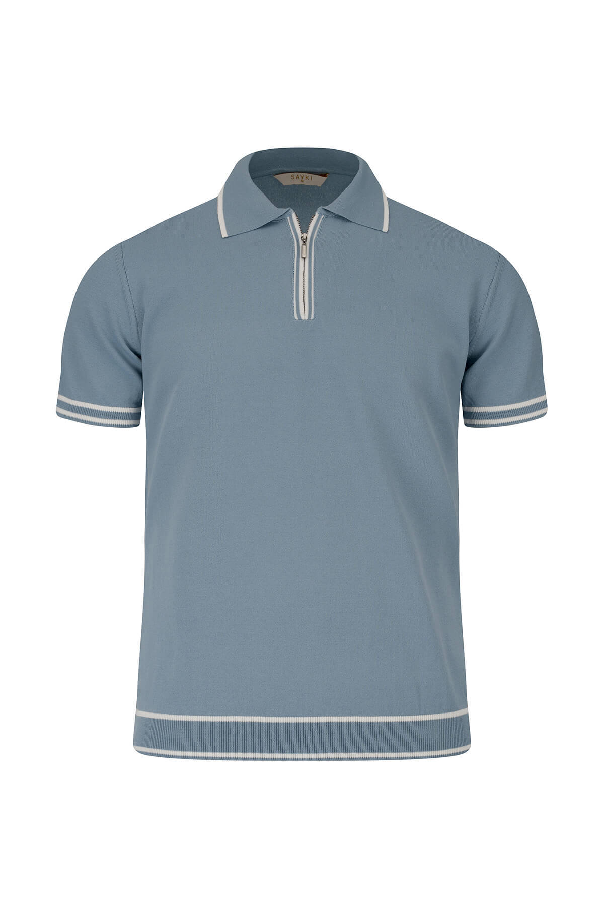 Mavi Regular Fit Polo Yaka Rayon Tişört - 1