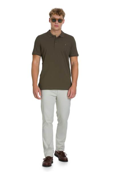 Mavi Regular Fit Yandan Cepli Kanvas Pantolon - 2