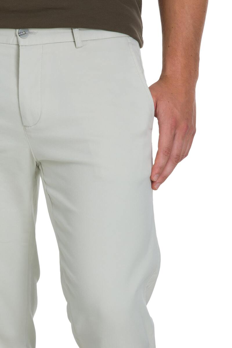 Mavi Regular Fit Yandan Cepli Kanvas Pantolon - Saykı (1)