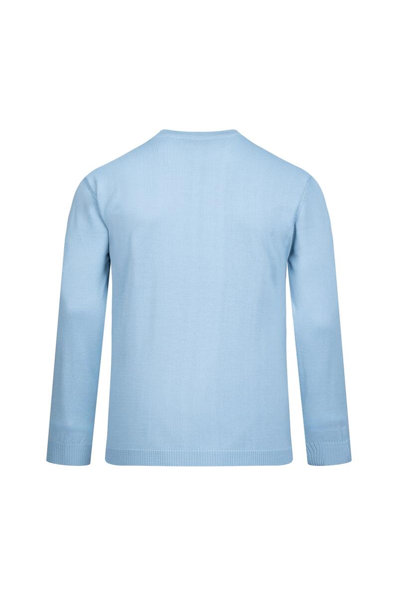 Mavi Regular Fit Yarım Balıkçı Yaka Yünlü Kazak - Hatemoğlu (1)