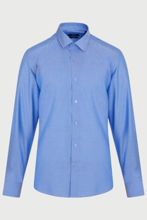 Mavi Slim Fit %100 Pamuk Gömlek - 1