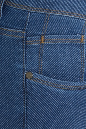 Mavi Dinamik Fit Desenli Pamuklu 5 Cep Kot Pantolon - Thumbnail