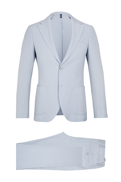 Mavi Slim Fit Mono Yaka Casual Takım Elbise - 1