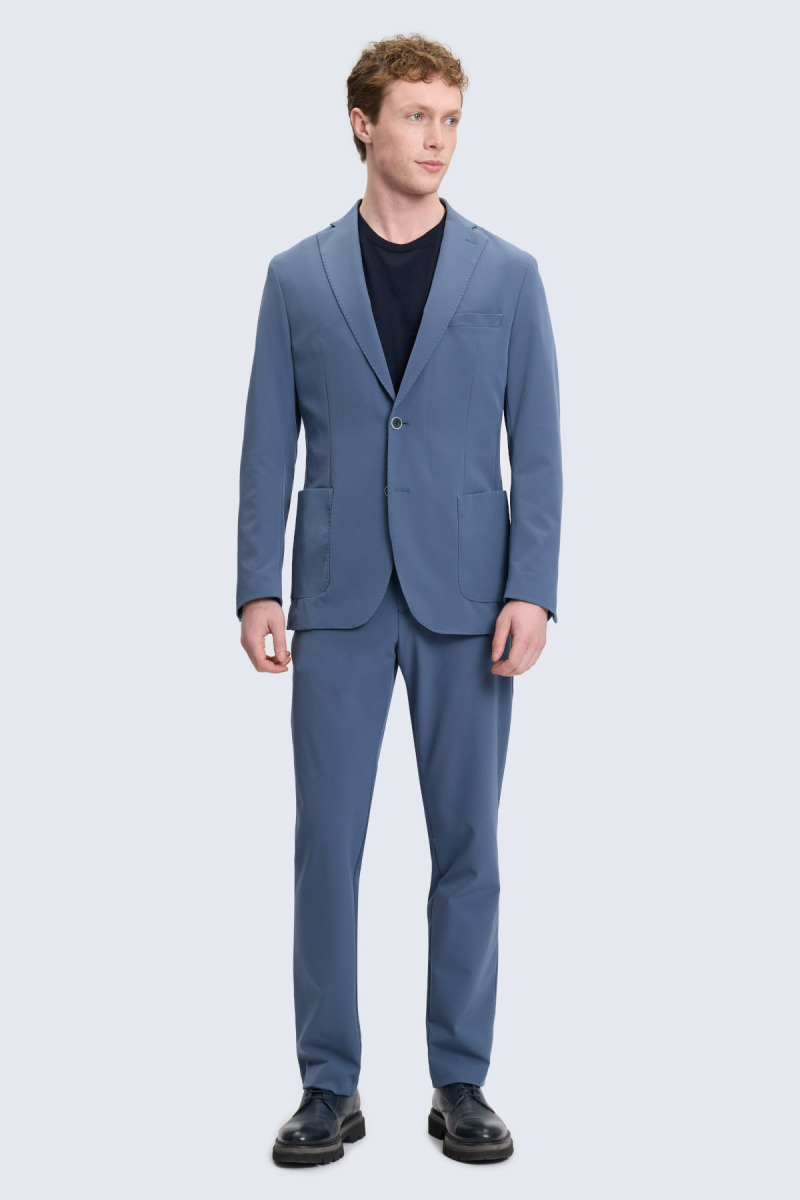Mavi Slim Fit Mono Yaka Casual Takım Elbise