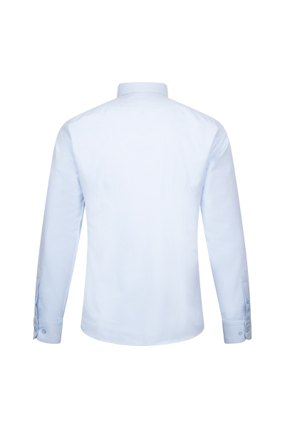 Mavi Slim Fit Desenli Slim Yaka Pamuklu Uzun Kollu Klasik Gömlek - 2