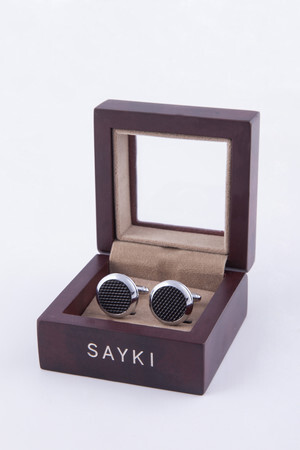 Taşlı Kol Düğmesi - 8