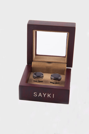 Taşlı Kol Düğmesi - 6