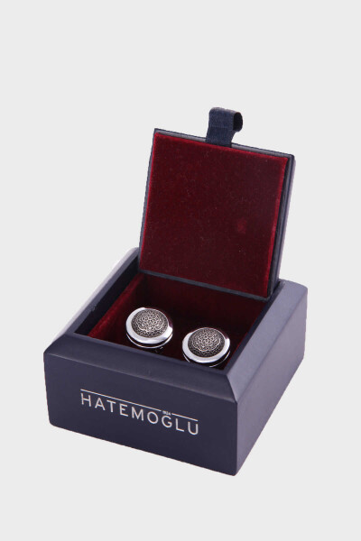 Desenli Kol Düğmesi - 1