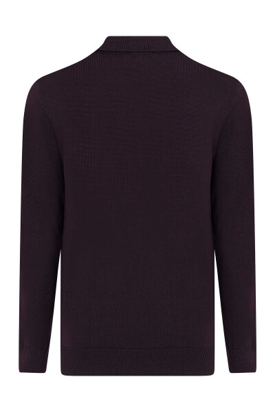 Mor Polo Yaka Triko Kazak - 2