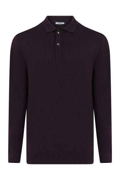 Mor Polo Yaka Triko Kazak - 3