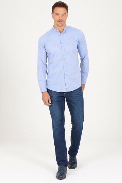 Mavi Slim Fit 100% Pamuk Uzun Kol Spor Gömlek - 2