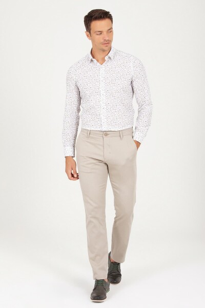 Yeşil Regular Fit Yandan Cep Pantolon - 2