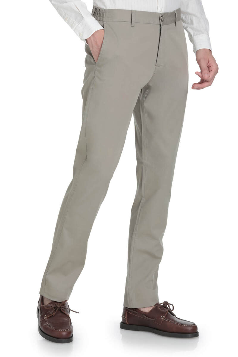 Yeşil Rahat Kesim Pamuklu Yandan Cepli Jogger Pantolon - HTML