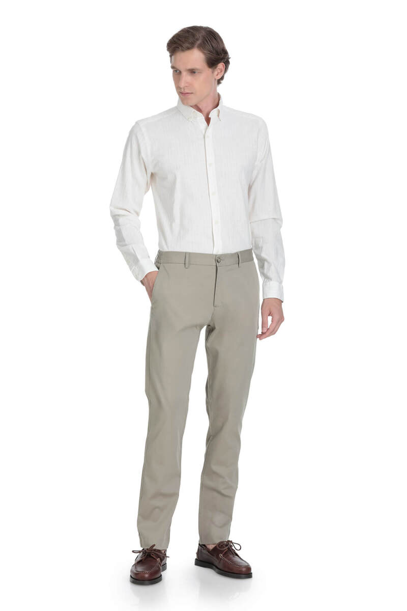 Yeşil Rahat Kesim Pamuklu Yandan Cepli Jogger Pantolon - HTML (1)