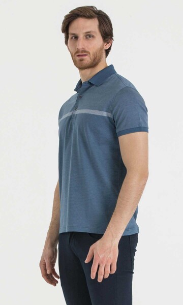 Mavi Jakarlı Regular T-shirt - 3