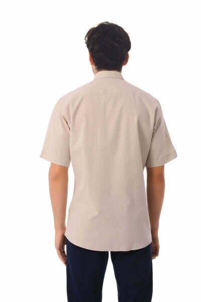 Regular Bej Gömlek - 3