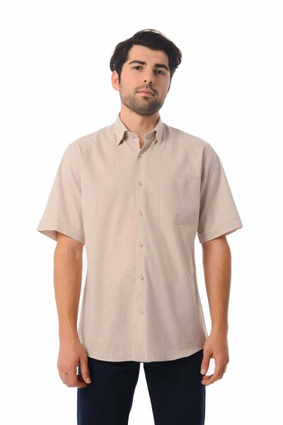 Regular Bej Gömlek - 1