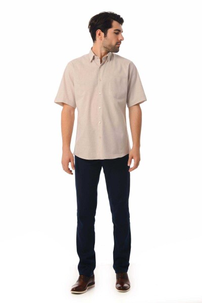 Regular Bej Gömlek - 2