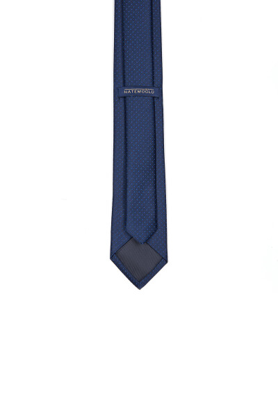 Saks Desenli Klasik Micro Kravat - 3