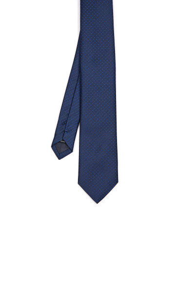 Saks Desenli Klasik Micro Kravat - 5