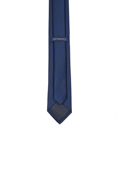 Saks Desenli Klasik Micro Kravat - 6