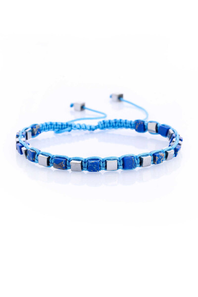 Saks Doğal Taşlı Hematit Bileklik - 1