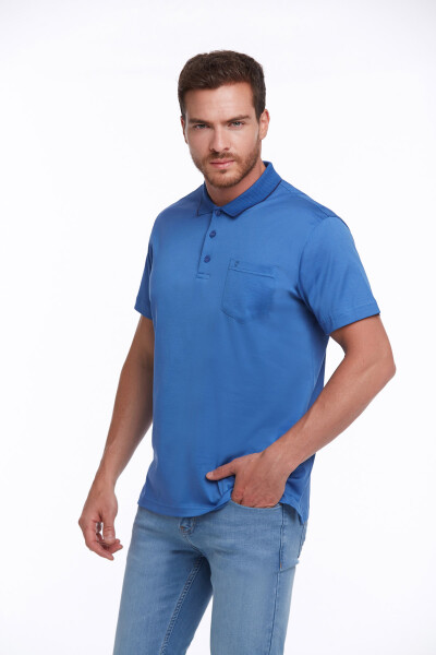 Saks Regular Fit 100% Pamuk Polo Yaka Tişört - 14