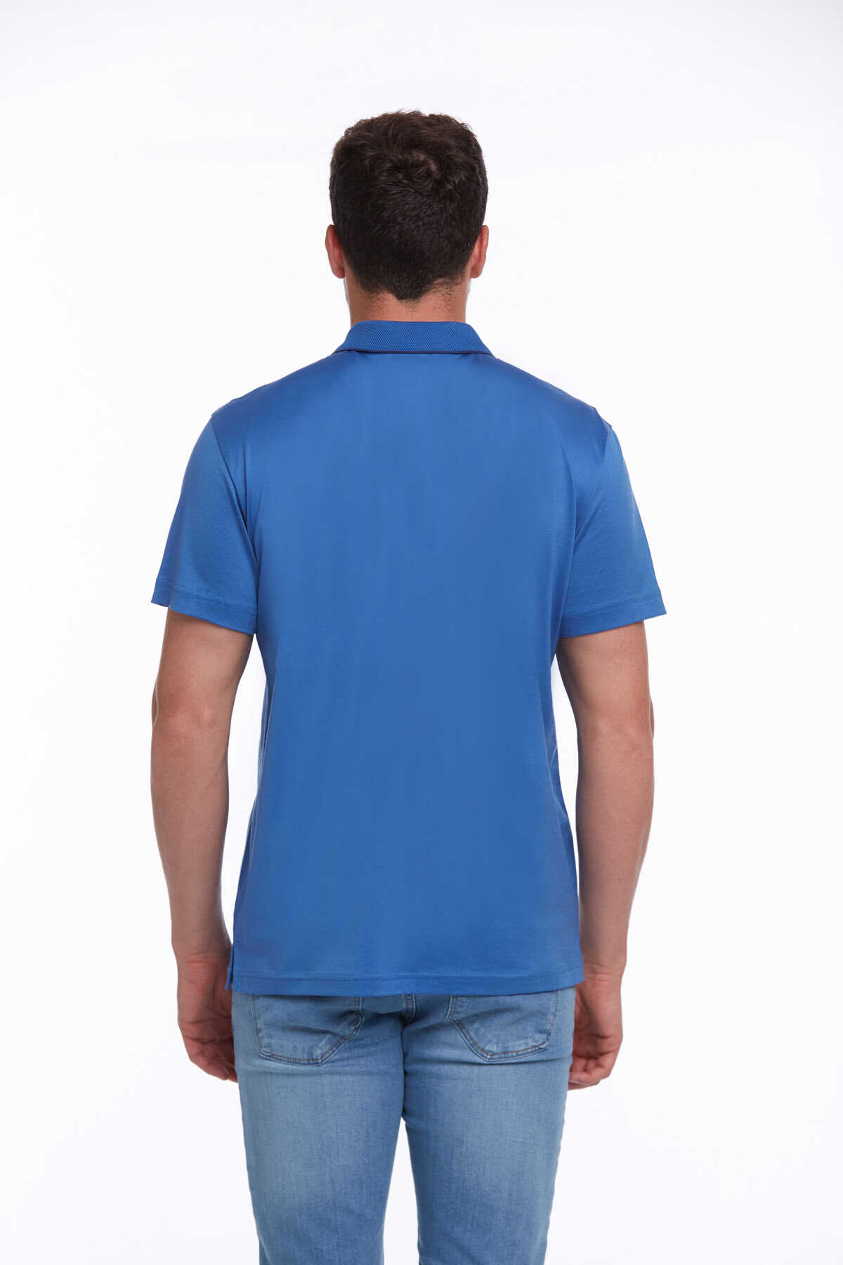 Saks Regular Fit 100% Pamuk Polo Yaka Tişört - 19