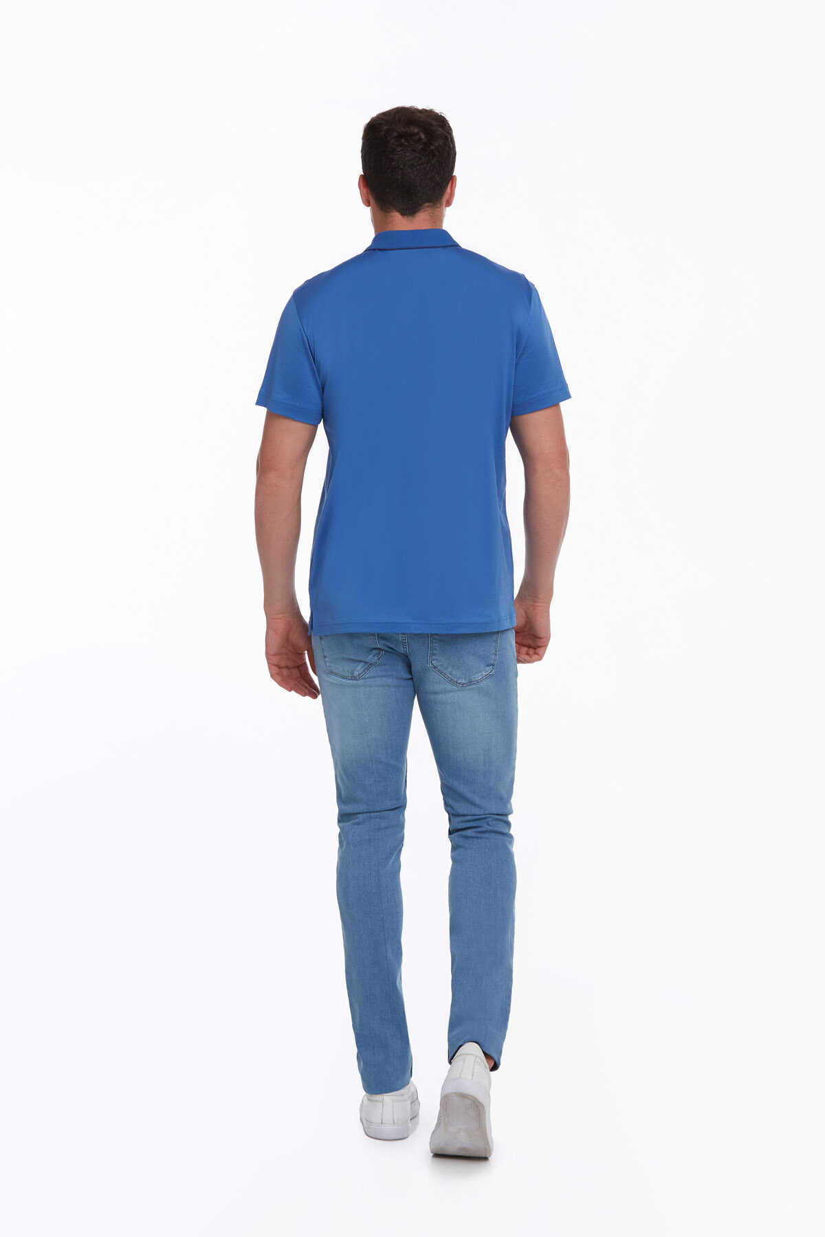 Saks Regular Fit 100% Pamuk Polo Yaka Tişört - 20