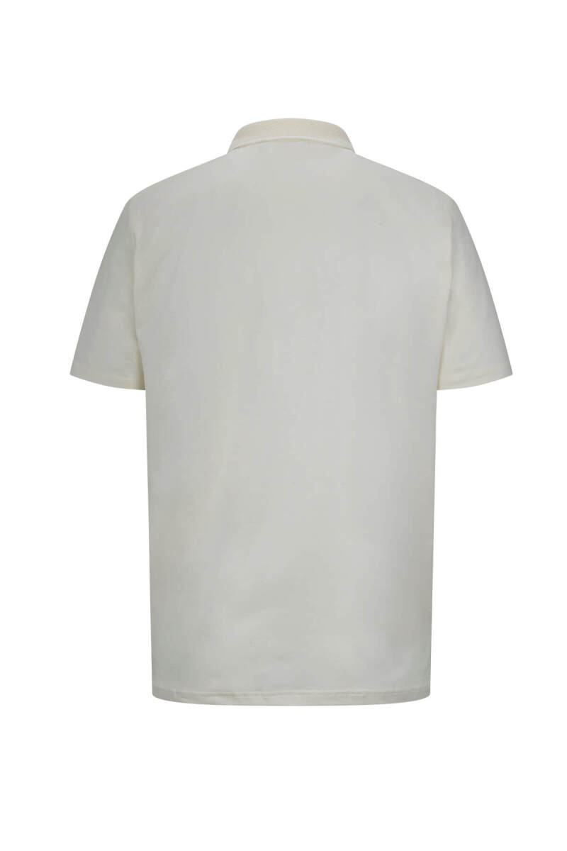 Sarı Regular Fit 100% Pamuk Polo Yaka Merserize Tişört - Saykı (1)