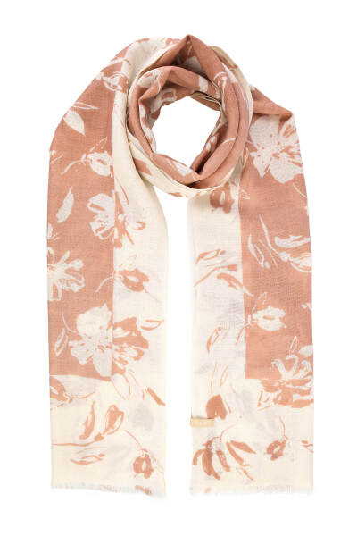 Saykı Woman Desenli 100% Yün Şal - 1