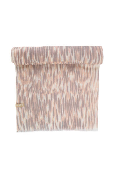 Saykı Woman Desenli 100% Yün Şal - 2