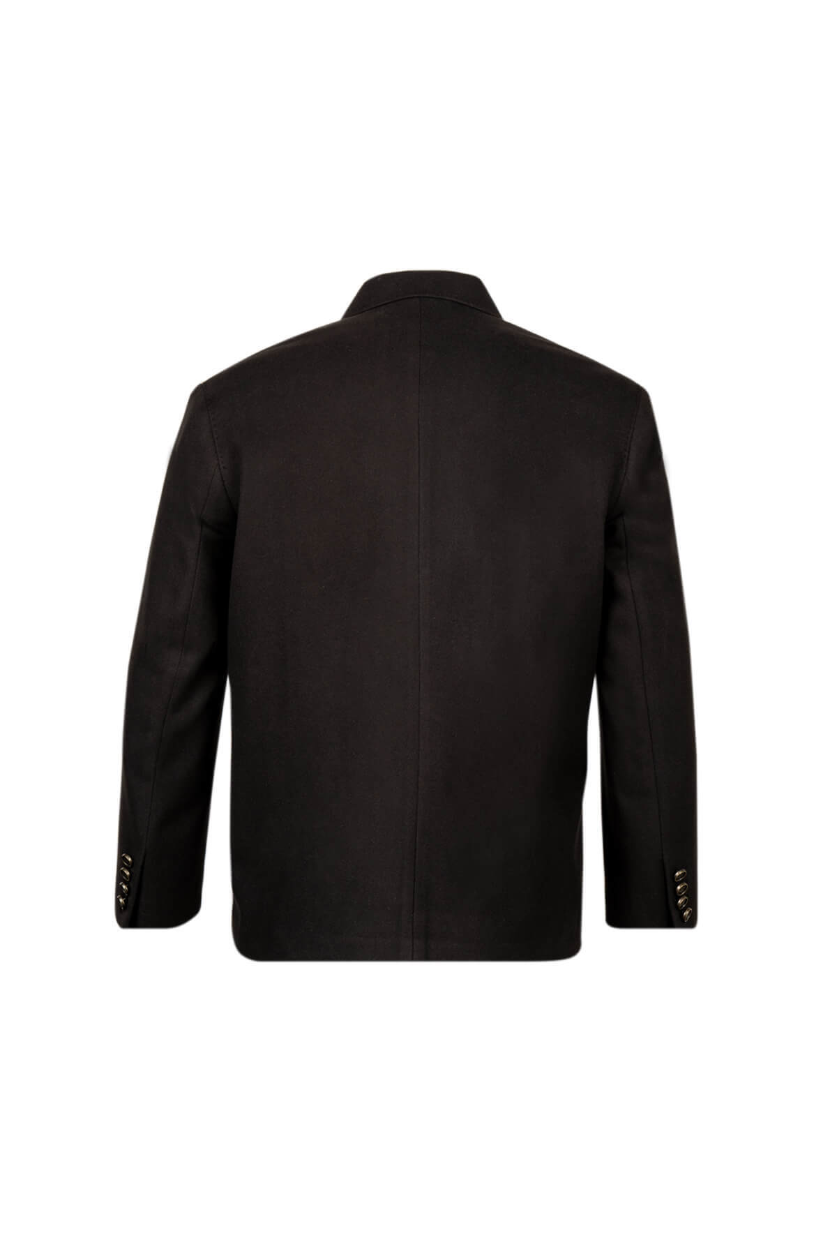 Saykı Woman Siyah Regular Fit Kruvaze Kadın Ceket - 11