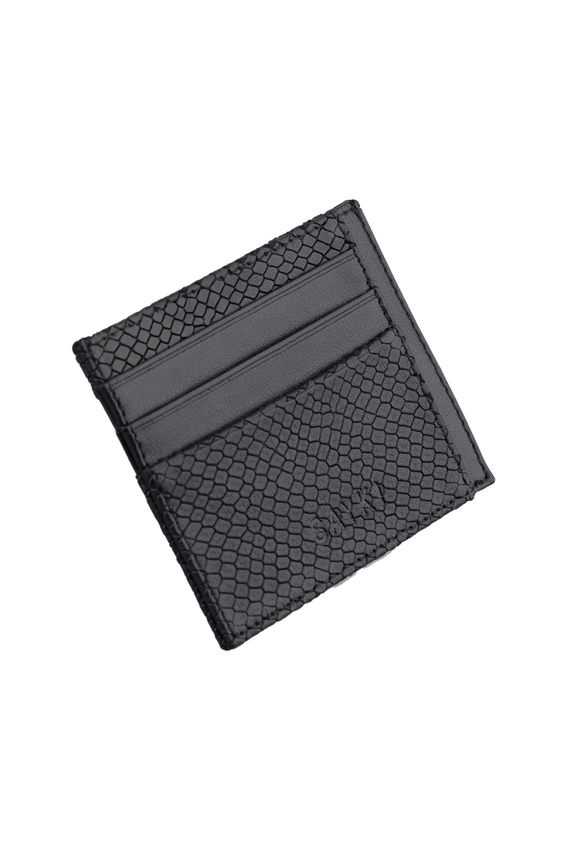 Siyah 100% Deri Cüzdan - Saykı